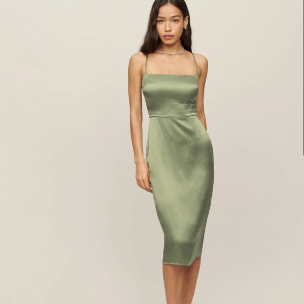 Oaklie silk dress